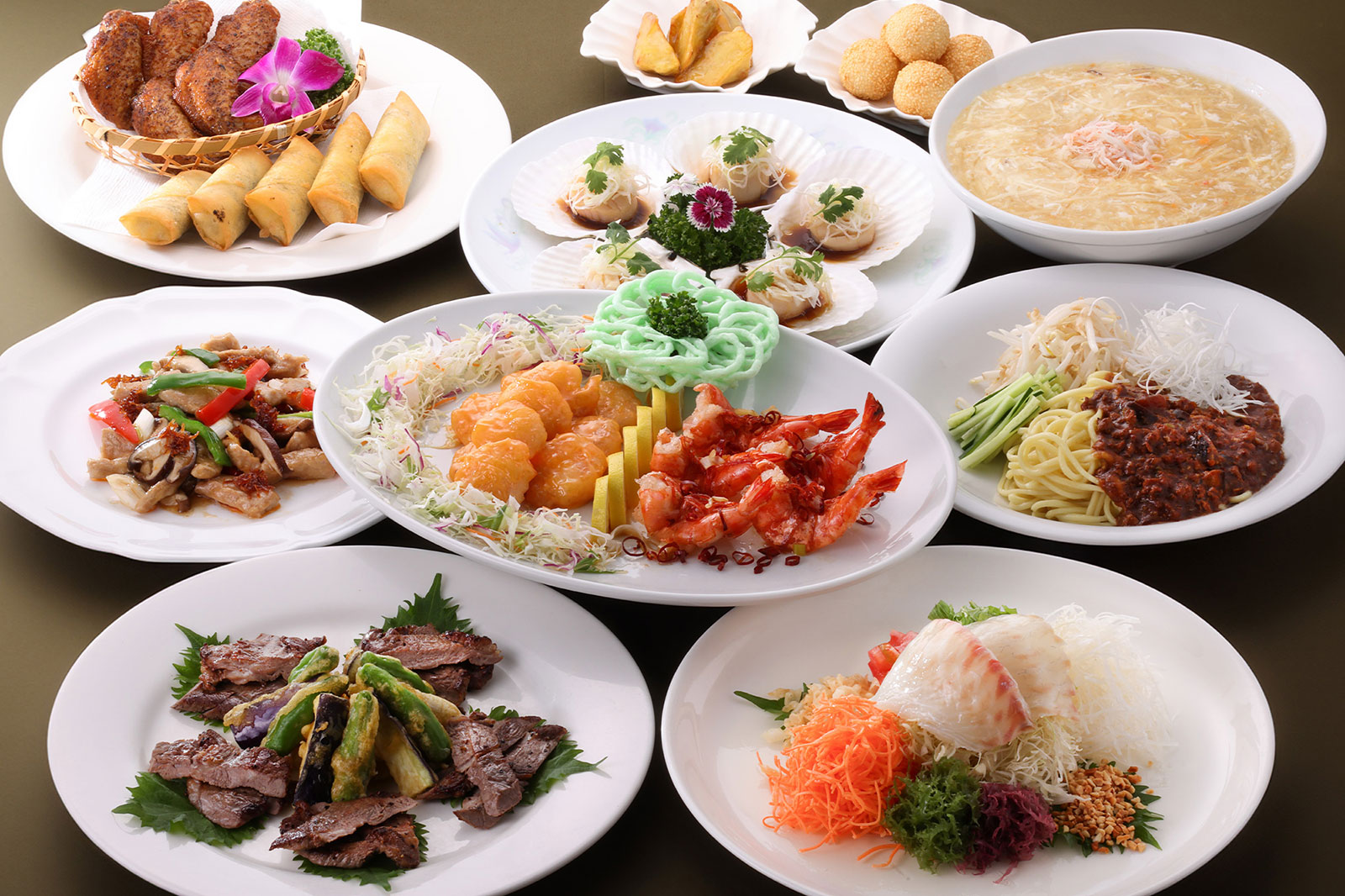 季節の中華コース料理